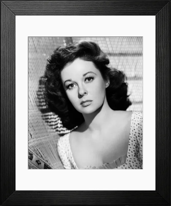 Framed Print : Susan Hayward, ca. early 1950s Framed Print : Susan Hayward, ca. early 1950s