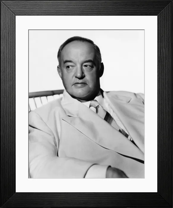 Framed Print : Sydney Greenstreet, ca.1940s