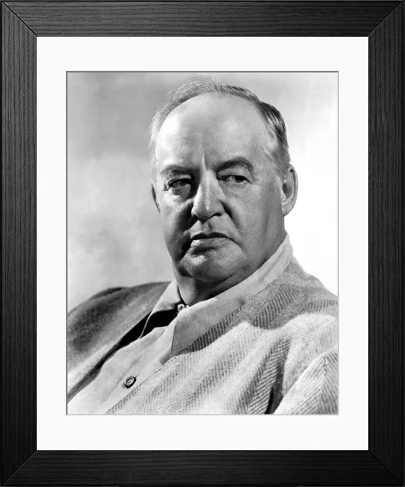 Framed Print : Sydney Greenstreet, ca. late 1940s Framed Print : Sydney Greenstreet, ca. late 1940s