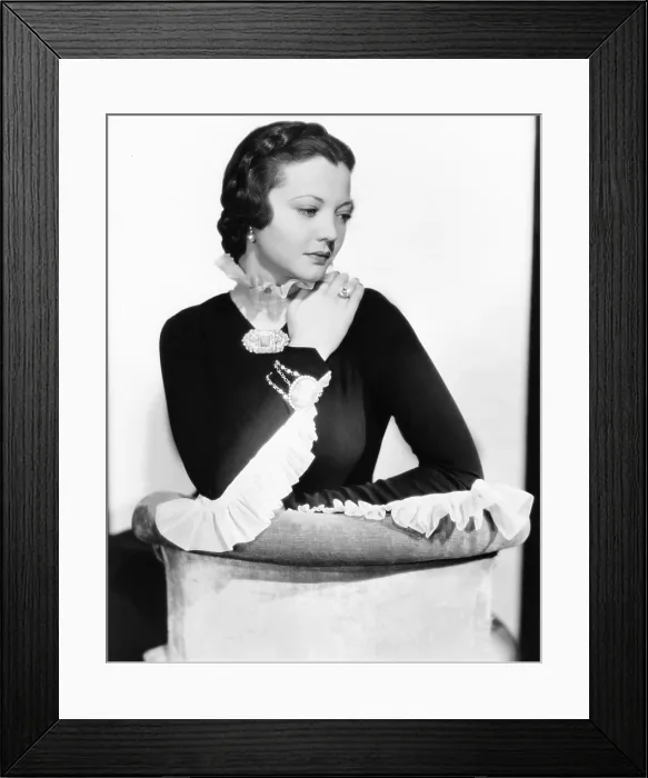 Framed Print : Sylvia Sidney, 1934