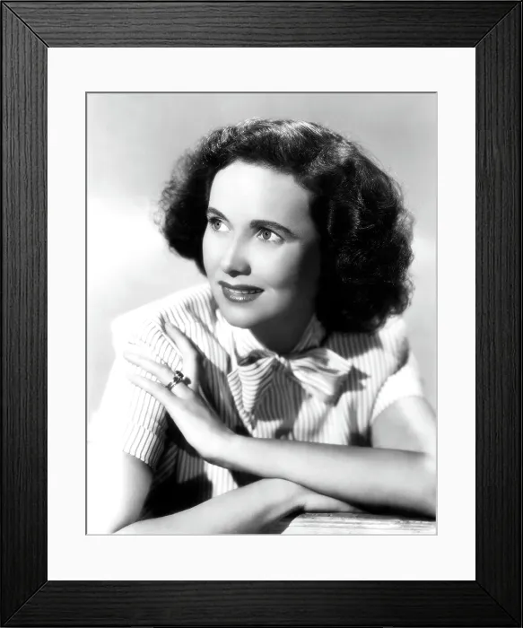 Framed Print : Teresa Wright, 1947