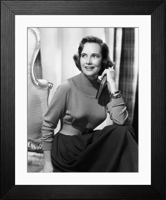 Framed Print : Teresa Wright, ca. early 1950s