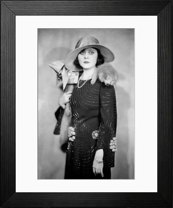 Framed Print : Theda Bara, ca. 1924