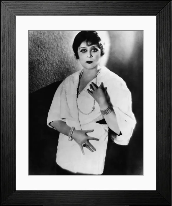 Framed Print : Theda Bara, ca. mid-1920s Framed Print : Theda Bara, ca. mid-1920s