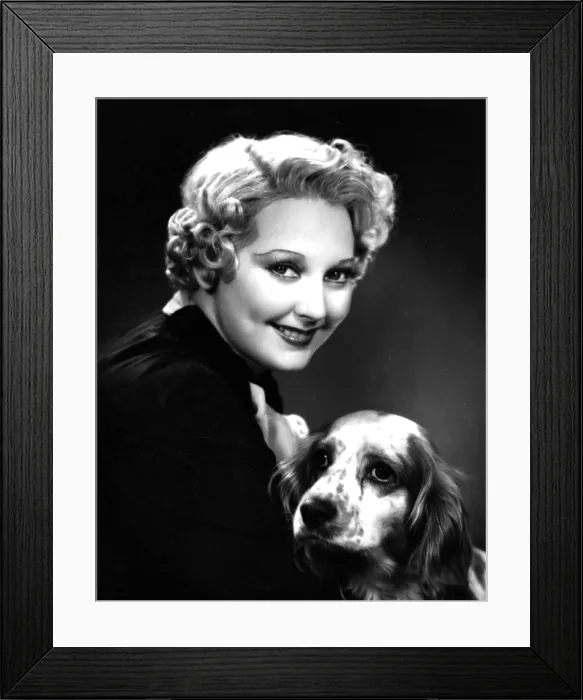 Framed Print : Thelma Todd, portrait ca. 1935