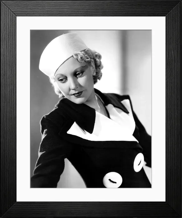 Framed Print : Thelma Todd, 1934 Framed Print : Thelma Todd, 1934