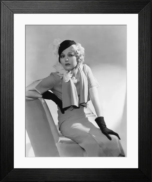 Framed Print : Thelma Todd, 1932 Framed Print : Thelma Todd, 1932