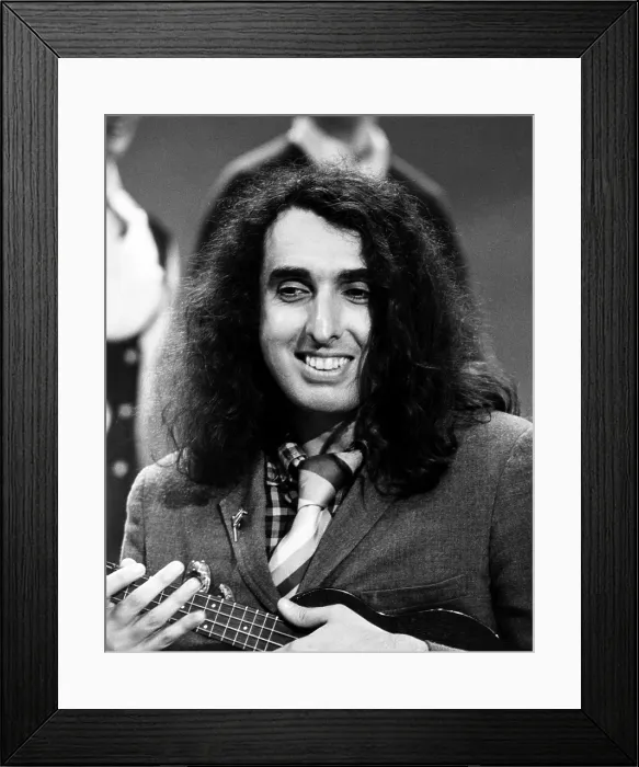 Framed Print : Tiny Tim, ca. late 1960s Framed Print : Tiny Tim, ca. late 1960s
