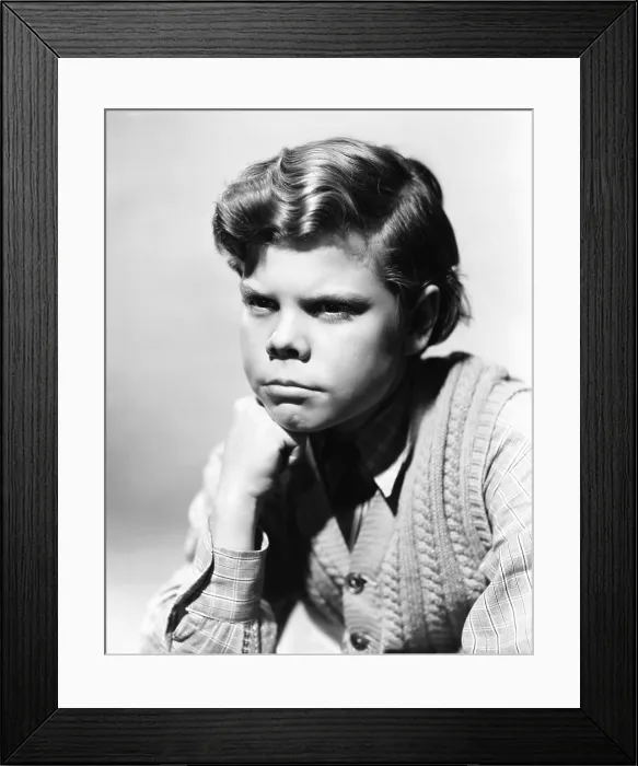 Framed Print : Tommy Bond, ca 1940