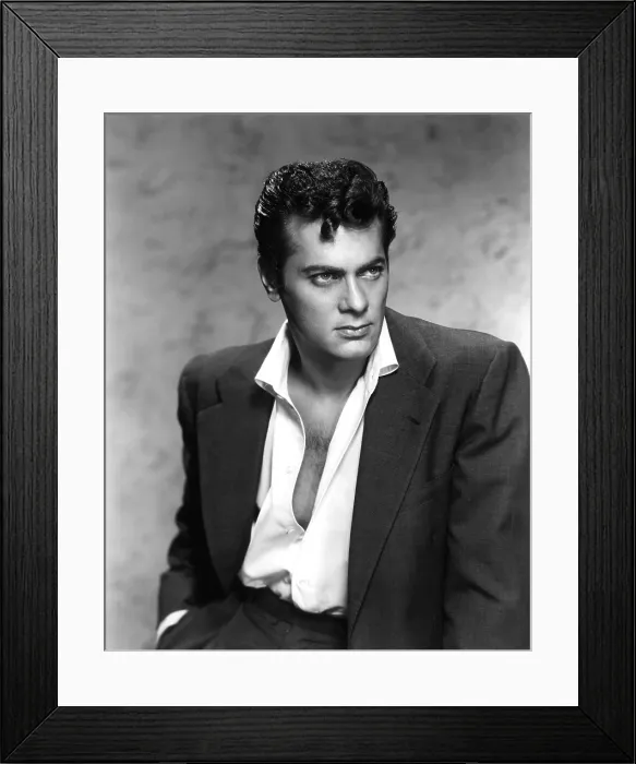 Framed Print : Tony Curtis, 1950s Framed Print : Tony Curtis, 1950s