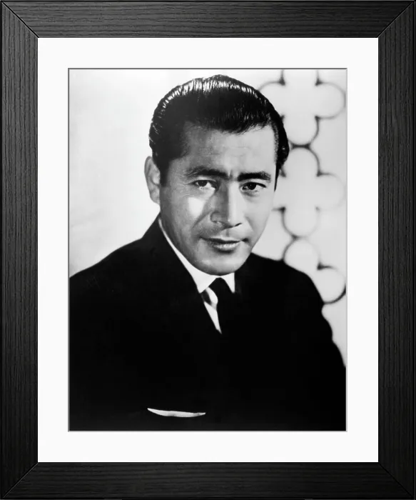 Framed Print : Toshiro Mifune, ca. 1969 Framed Print : Toshiro Mifune, ca. 1969