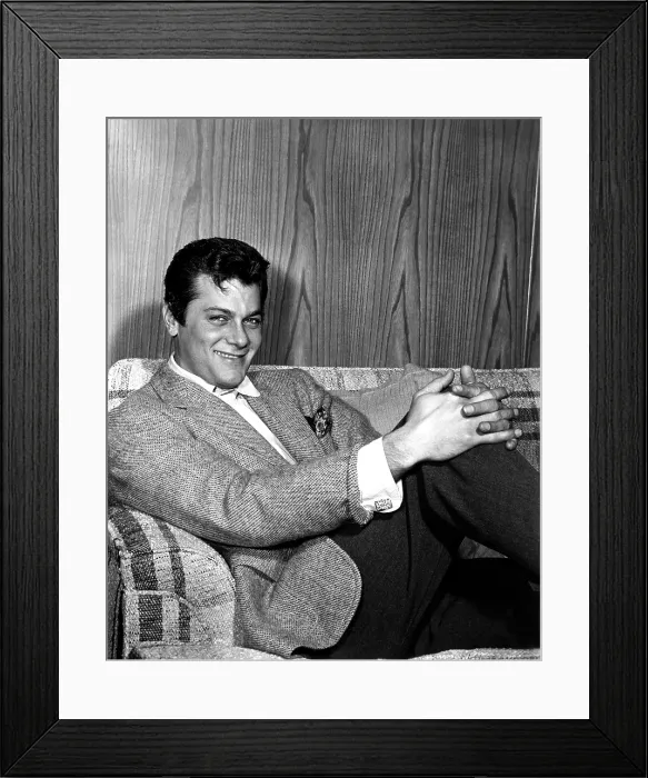 Framed Print : TONY CURTIS, portrait circa 1955