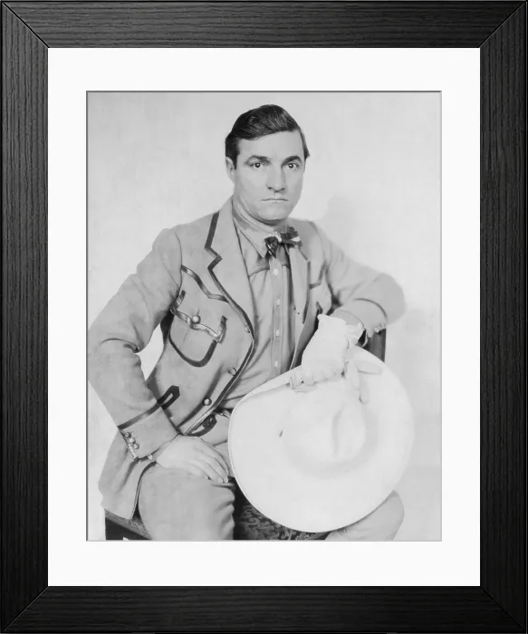 Framed Print : Tom Mix, 1910s