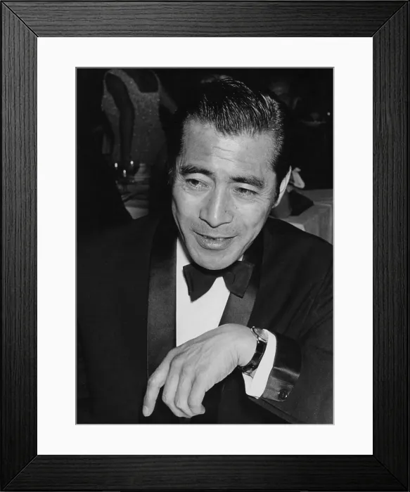 Framed Print : Toshiro Mifune in the 1950s