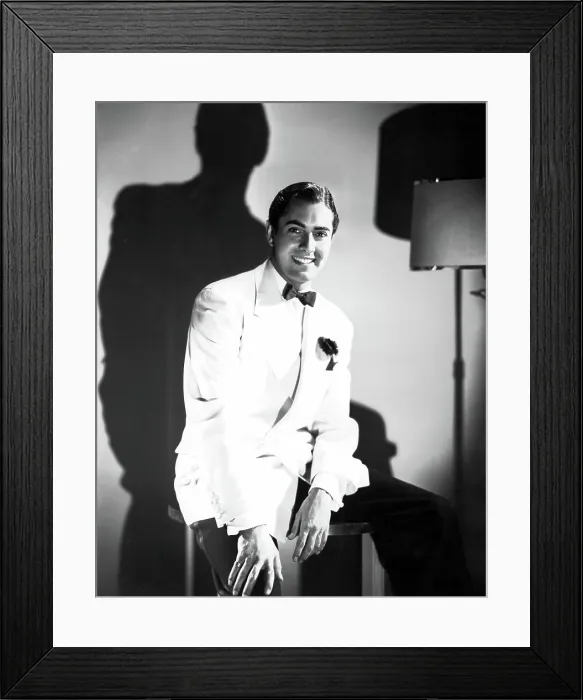 Framed Print : TYRONE POWER, 20th Century-Fox, 1937 Framed Print : TYRONE POWER, 20th Century-Fox, 1937