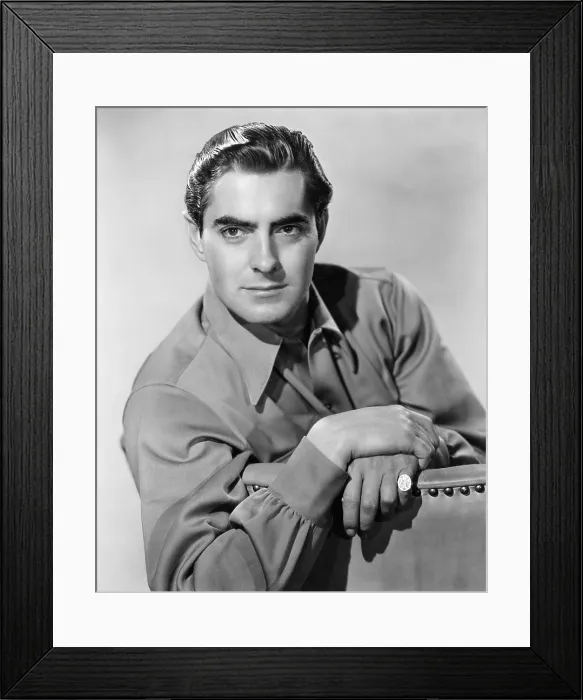 Framed Print : Tyrone Power, ca. early 1940s