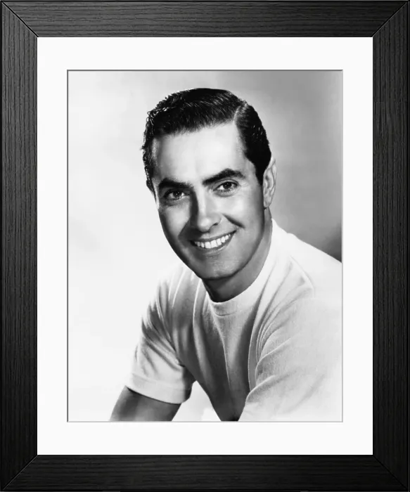 Framed Print : Tyrone Power, 1940s Framed Print : Tyrone Power, 1940s