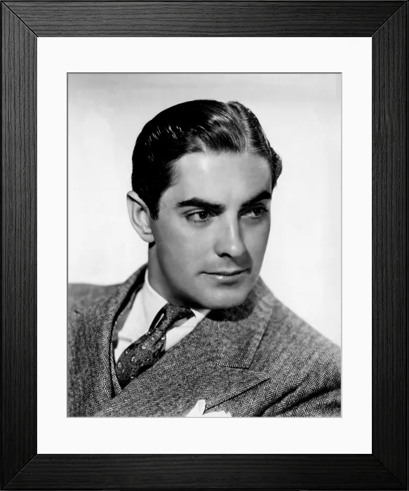 Framed Print : Tyrone Power, ca. 1940