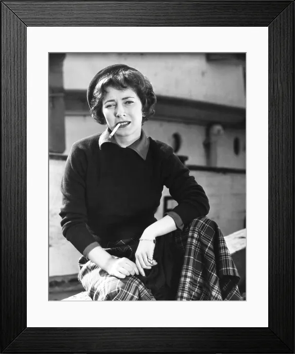 Framed Print : Valentina Cortese, ca. early 1950s