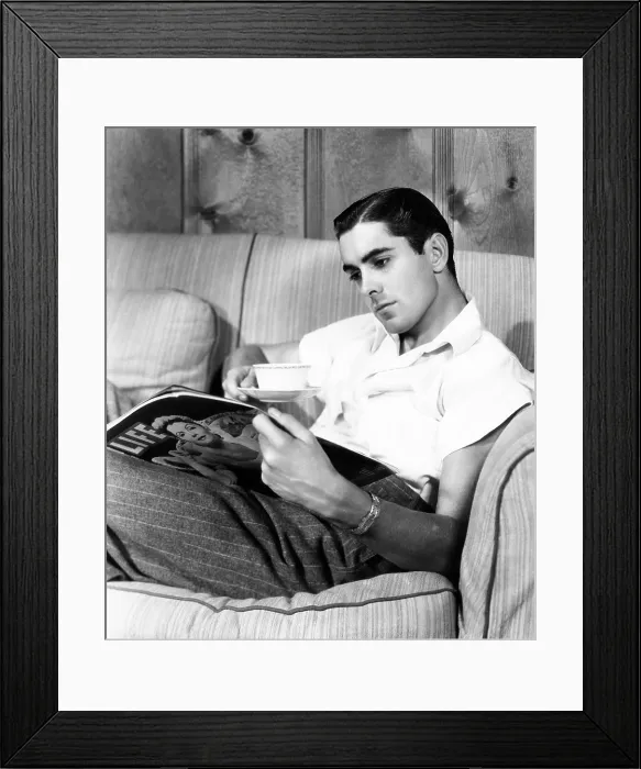 Framed Print : Tyrone Power, ca. early 1940s