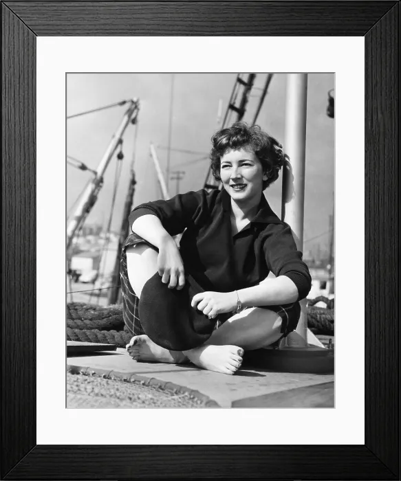 Framed Print : Valentina Cortese, ca. early 1950s Framed Print : Valentina Cortese, ca. early 1950s