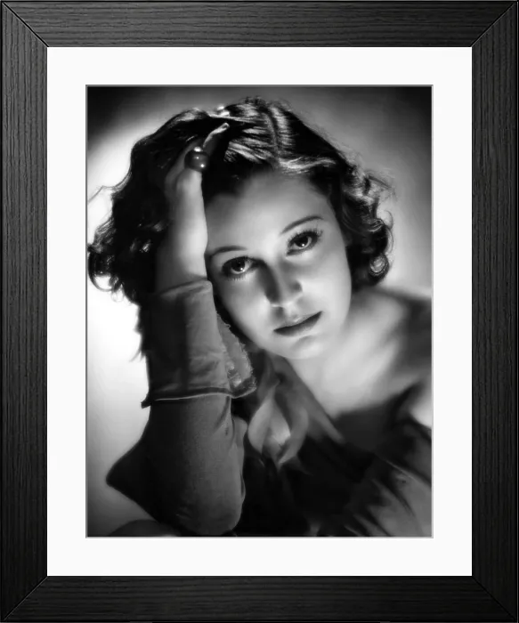 Framed Print : Valerie Hobson, ca. 1935 Framed Print : Valerie Hobson, ca. 1935