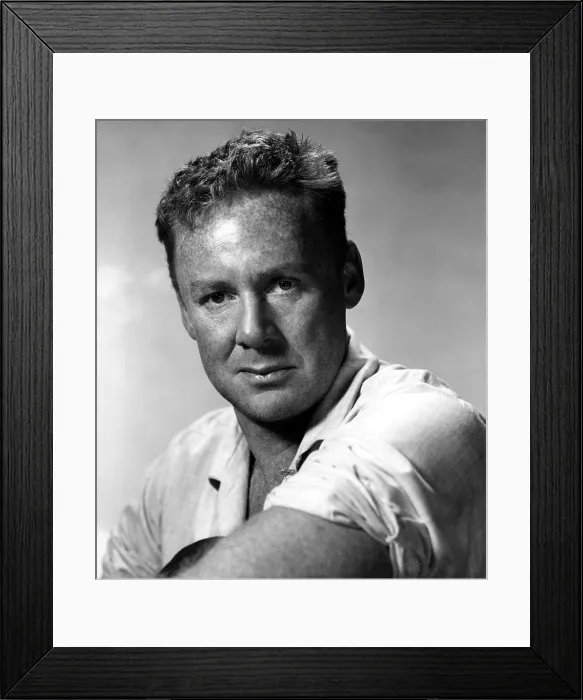 Framed Print : VAN JOHNSON in short sleeve shirt