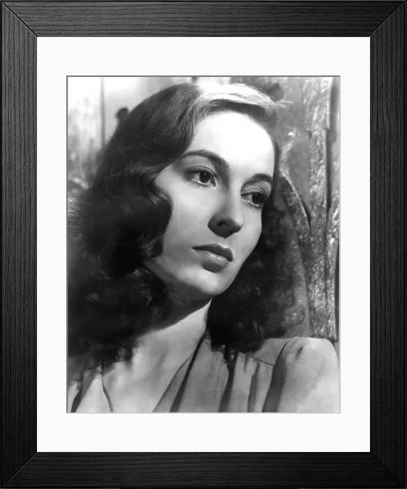 Framed Print : Valerie Hobson, ca. 1930s