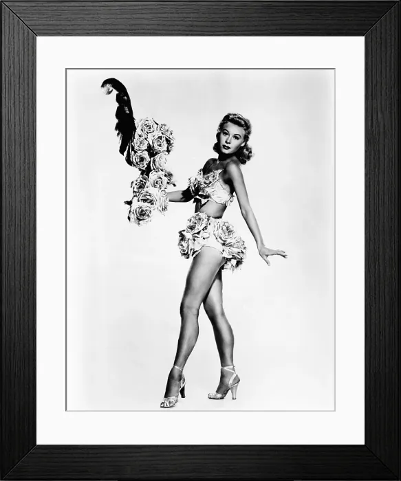 Framed Print : Vera-Ellen, ca. 1950s Framed Print : Vera-Ellen, ca. 1950s
