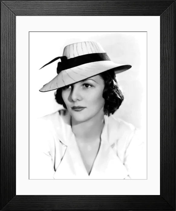 Framed Print : Veda Ann Borg, ca. late 1930s