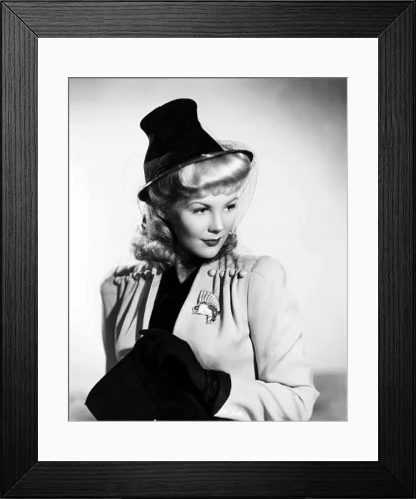 Framed Print : Veda Ann Borg, ca. mid-1940s