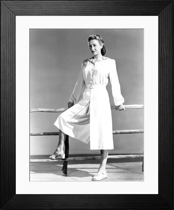 Framed Print : Vera Ralston, (aka Vera Hruba Ralston), ca. mid-1940s