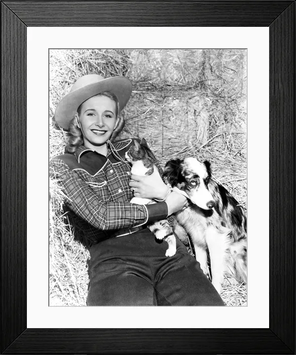 Framed Print : Vera Ralston, (aka Vera Hruba Ralston), ca. late 1940s Framed Print : Vera Ralston, (aka Vera Hruba Ralston), ca. late 1940s