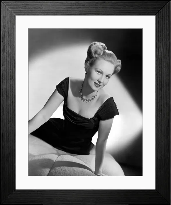 Framed Print : Virginia Mayo, 1948