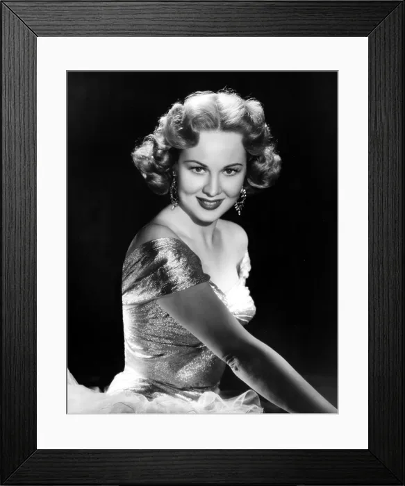 Framed Print : Virginia Mayo, portrait ca. 1950