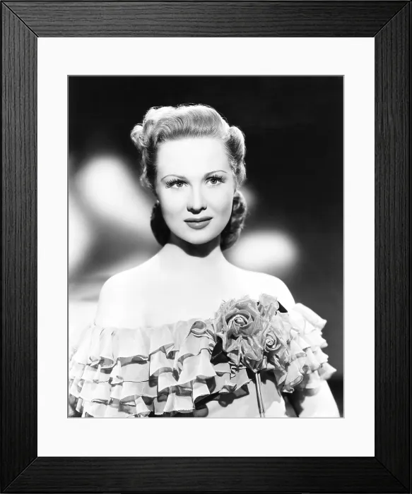 Framed Print : Virginia Mayo, 1948