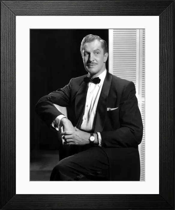 Framed Print : VINCENT PRICE, early 1950s Framed Print : VINCENT PRICE, early 1950s