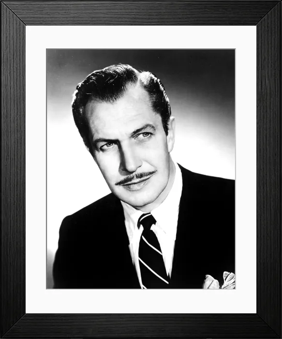 Framed Print : VINCENT PRICE, 1950s