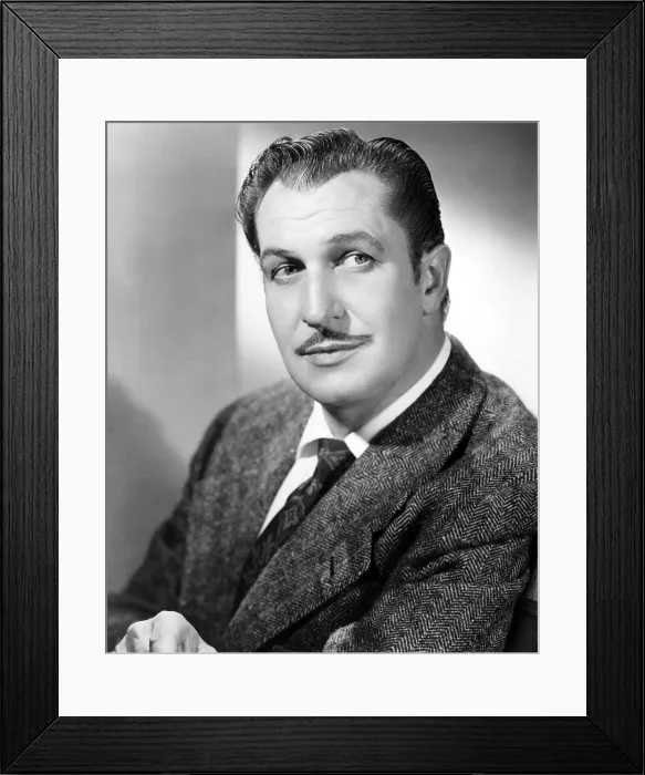 Framed Print : VINCENT PRICE, early 1950s Framed Print : VINCENT PRICE, early 1950s