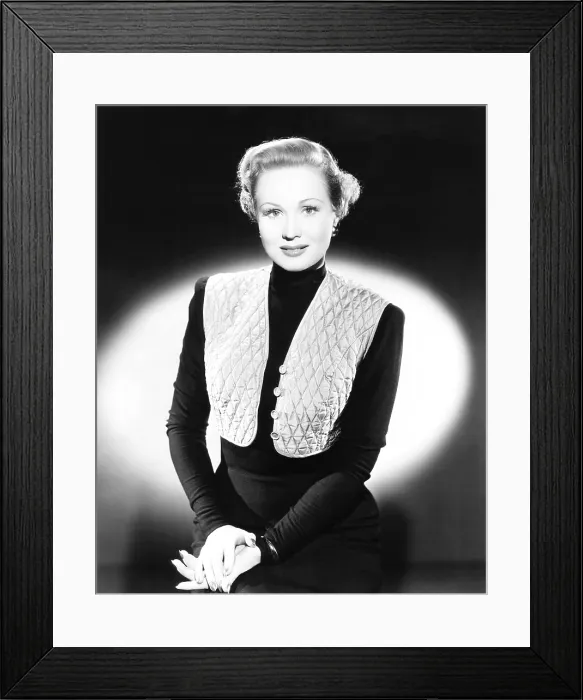Framed Print : Virginia Mayo, 1948