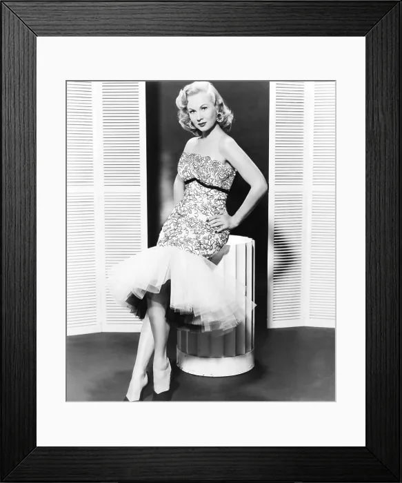 Framed Print : Virginia Mayo, mid 1950s