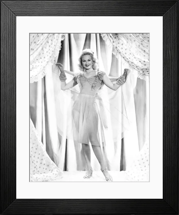 Framed Print : Virginia Mayo, 1940s