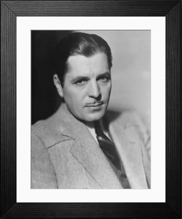 Framed Print : Warner Baxter, ca. 1936