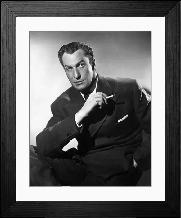 Framed Print : Vincent Price, ca. 1940s Framed Print : Vincent Price, ca. 1940s