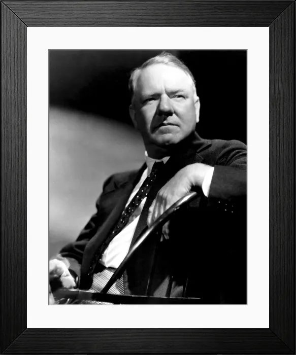 Framed Print : W.C. Fields, Paramount Pictures, 1934