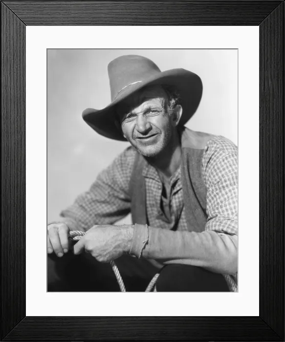 Framed Print : Walter Brennan, mid 1950s