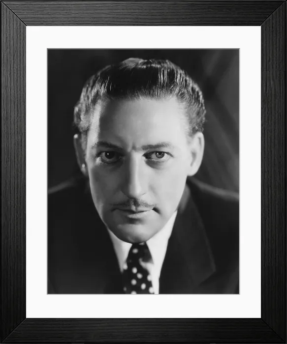 Framed Print : Warren William, ca. 1933