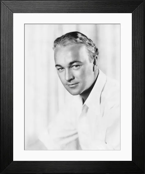 Framed Print : William Boyd, 1930s Framed Print : William Boyd, 1930s