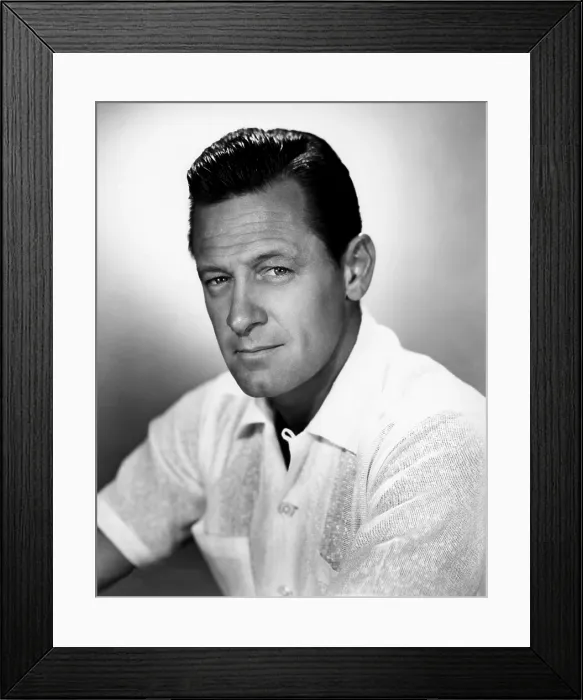 Framed Print : William Holden, Paramount portrait, 1955