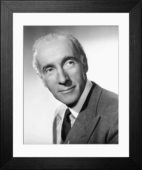 Framed Print : Wilfred Hyde-White, ca. 1957